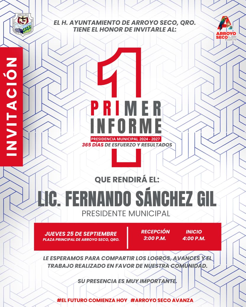 1er informe de gobierno FSG